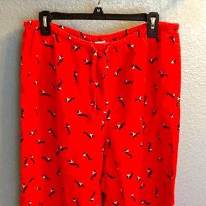 Vintage Women’s Flannel Old Navy Pajama Bottoms Sz L
